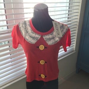 Wildfox Mrs. Clause Middie Tee